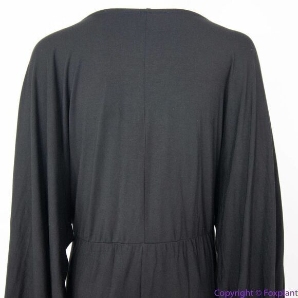 NEW Eloquii black Dolman Sleeve Belted Waist Dress, 14/16 - Picture 9 of 16